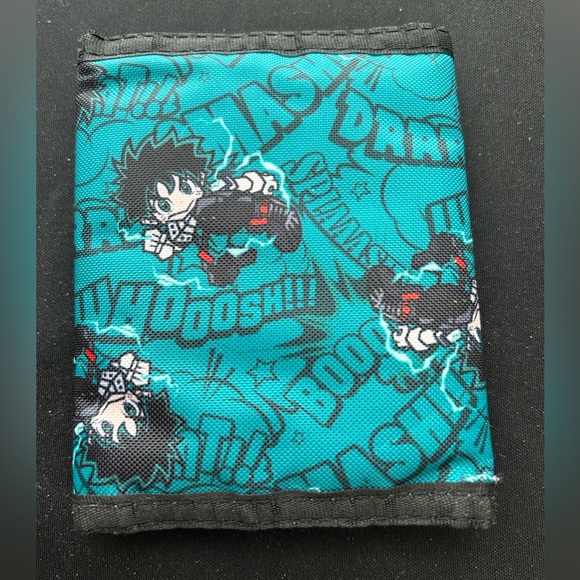 My Hero Academia Deku Velcro Wallet - Picture 6 of 6